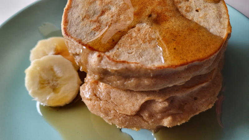 Pancakes proteici alla banana